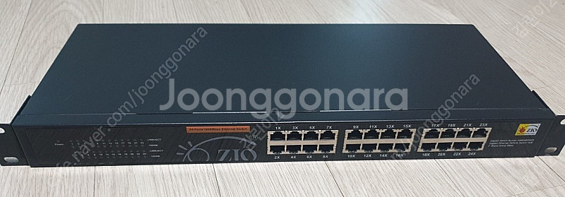 24포트 기가비트 스위칭 허브 ( ZIO GSB2460...--0