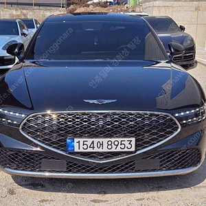 제네시스 G90 중고 제네시스 중고 가격 검정색 2023년식 31,573km 3.5T GDI e-S/C AWD 중고차카페