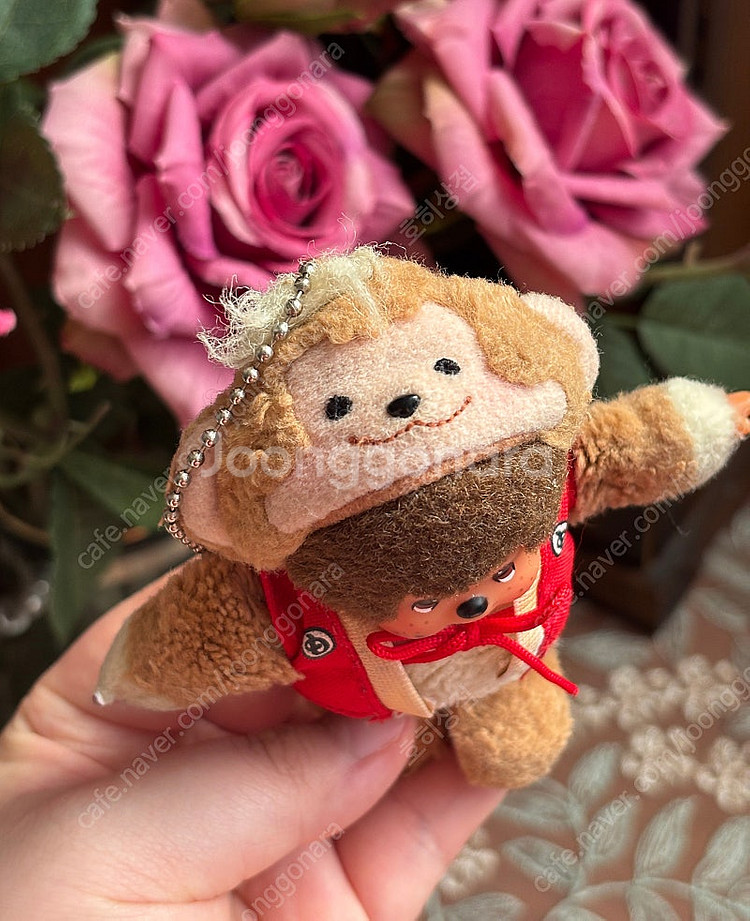레어) 일본 고전 원숭이몬치치키링 몬치치인형 빈티지인형...--3