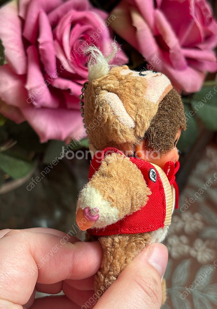 레어) 일본 고전 원숭이몬치치키링 몬치치인형 빈티지인형...--9