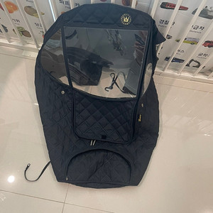 맘네스트 방한커버 유모차 네이비 색상 5000원