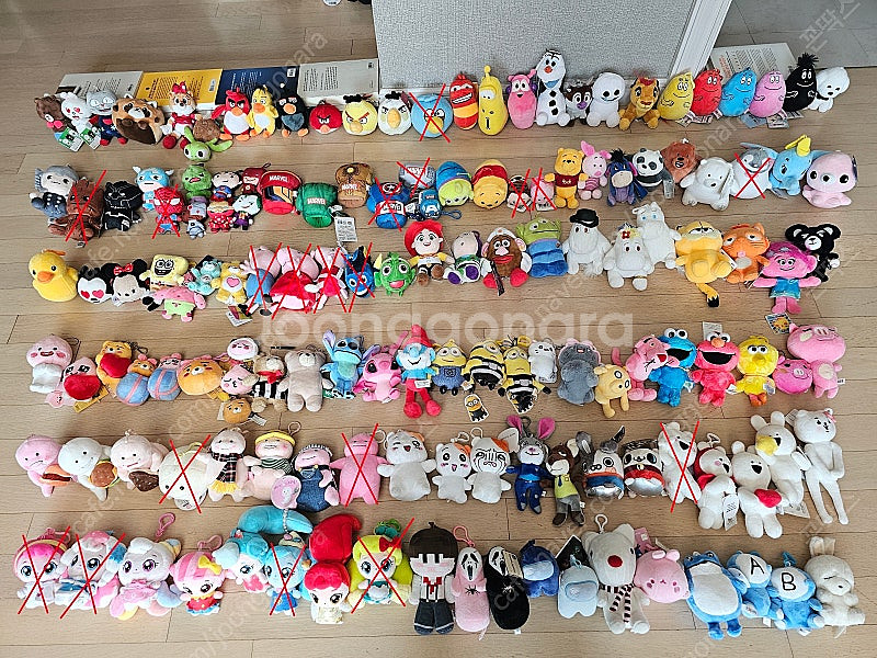 캐치 티니핑, 앵그리버드, 라바, 마시마로, 어벤져스,...--0