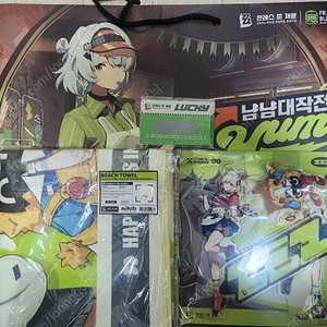 젠레스존제로 프랭크버거 아크릴스탠드,비치타올,복권,아크릴키링 굿즈