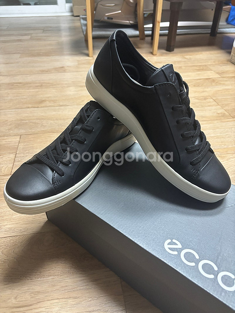 에코(Ecco)남성 스니커즈 블랙 EU42 운동화기준-...--1