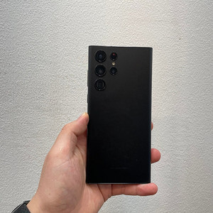 갤럭시S22울트라 블랙 256GB 무잔상 상태좋은 중고40만팝니다