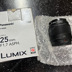 파나소닉 Panasonic LUMIX G 25mm / F1.7