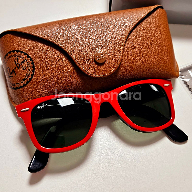 Ray Ban 레이벤 선글라스 레드 빨강 매장가 30만...--0