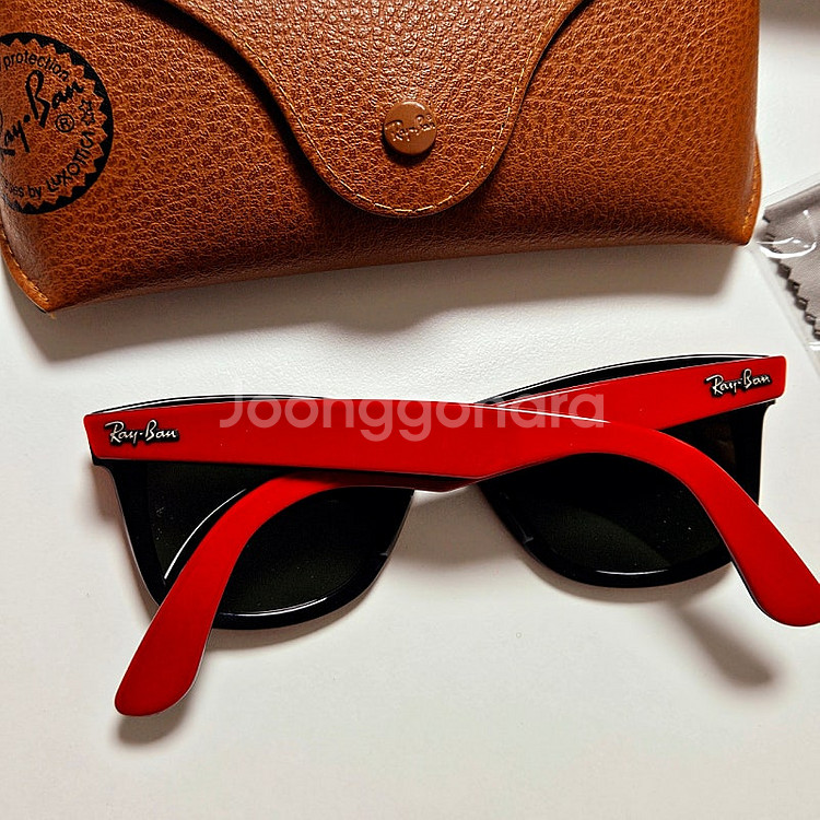 Ray Ban 레이벤 선글라스 레드 빨강 매장가 30만...--3