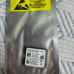 미개봉 새제품 WD sn740 1t 스팀덱