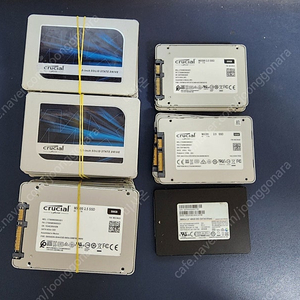 2.5인치 SSD 500GB 34개 개당3.5만 팝니다. 컨디션 매우 좋습니다.