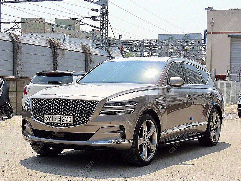 제네시스 GV80 중고 GV80 중고 가격 은색 202...--2