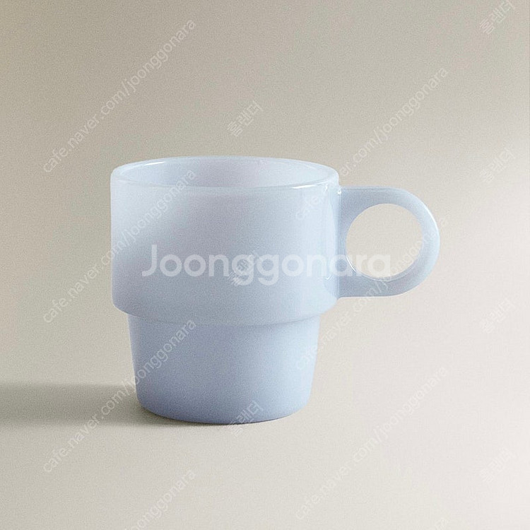 자라홈 ZARA HOME 파스텔톤 불투명 유리컵--0