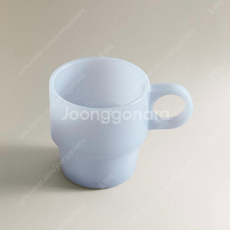 자라홈 ZARA HOME 파스텔톤 불투명 유리컵--1