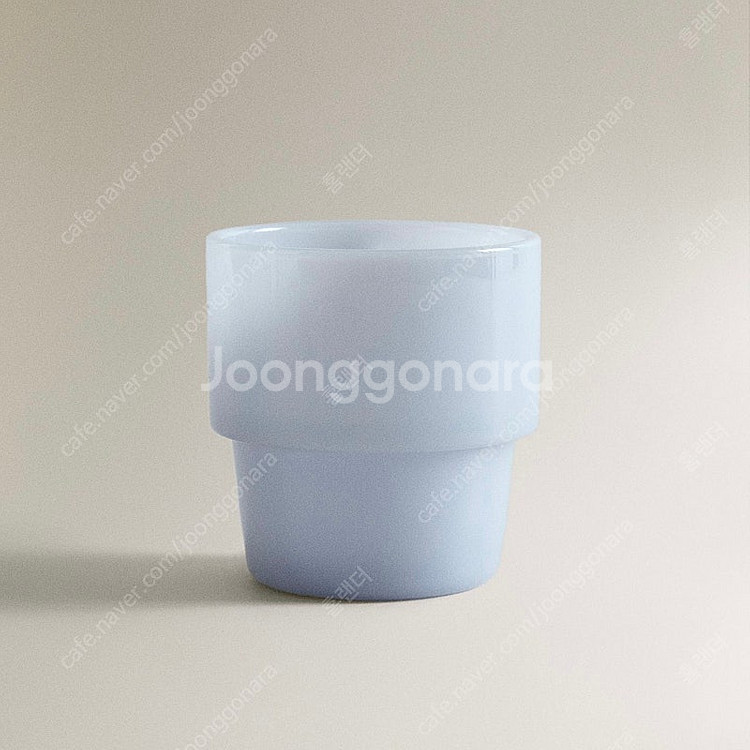 자라홈 ZARA HOME 파스텔톤 불투명 유리컵--2