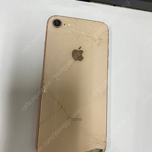 206221 아이폰8 로즈골드 액정SS급 256GB 뒷면파손 (소프트웨어버전16.4) 업무용 인스타카메라용 추천 13만 부천