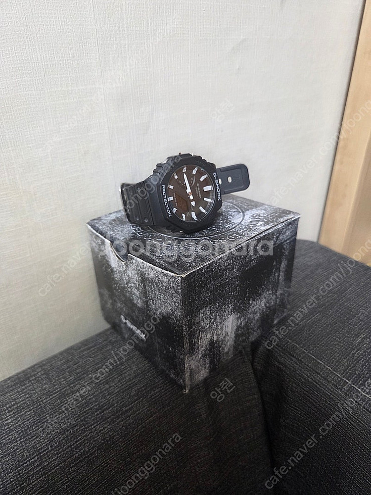 카시오 지샥 GA-2100 지얄오크 + 메탈커스텀키트--0