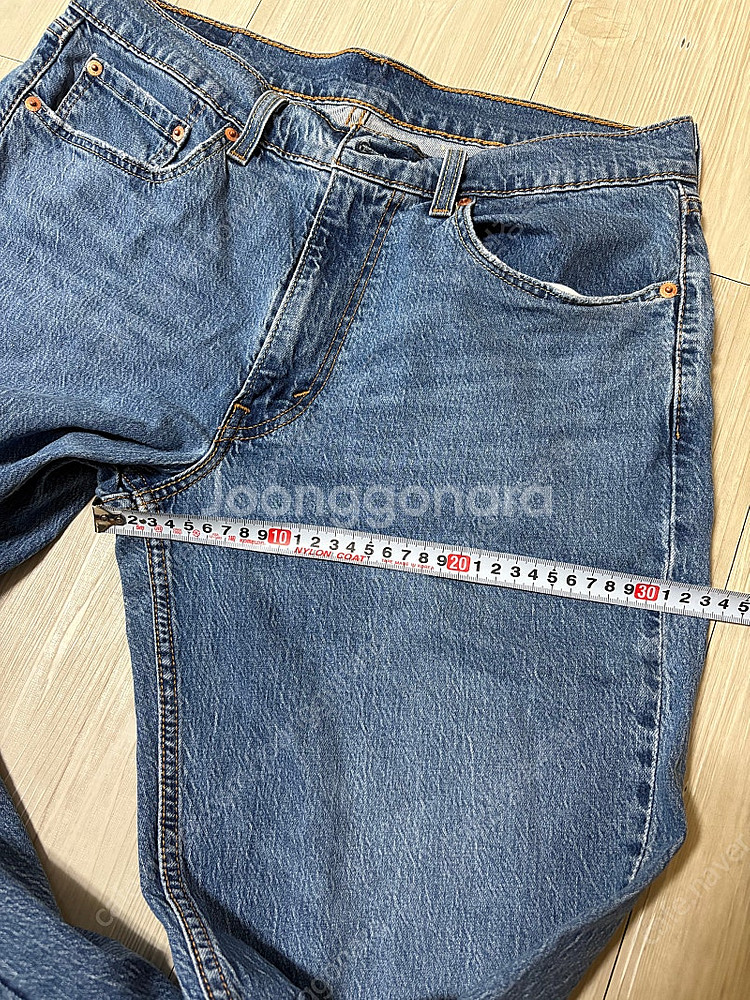 리바이스 550 청바지 기장만줄인 새제품 사이즈사진참고--1