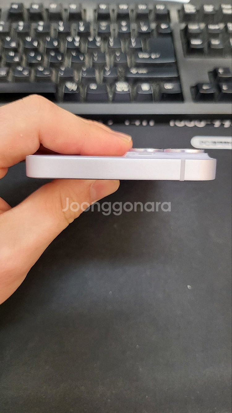 아이폰14 퍼플 256GB 배터리86% 상태좋은 중고5...--3