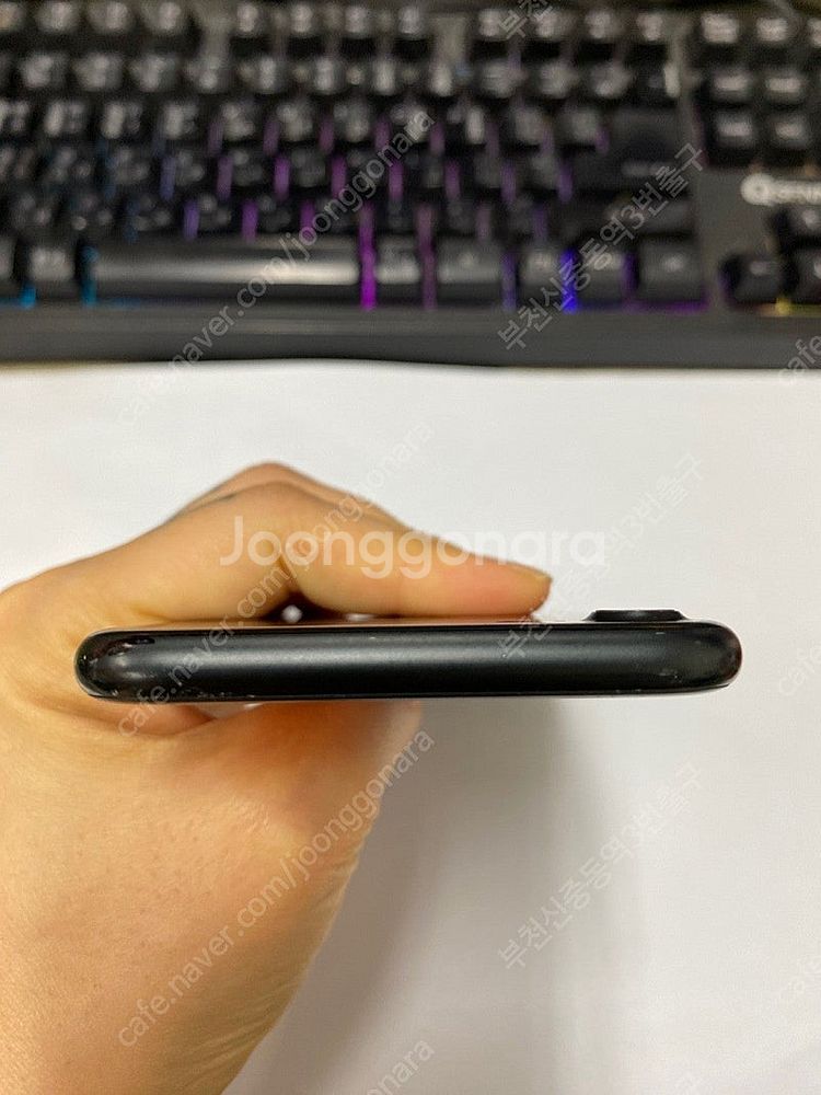 501260 아이폰7 매트블랙 액정SS급 128GB 배...--3