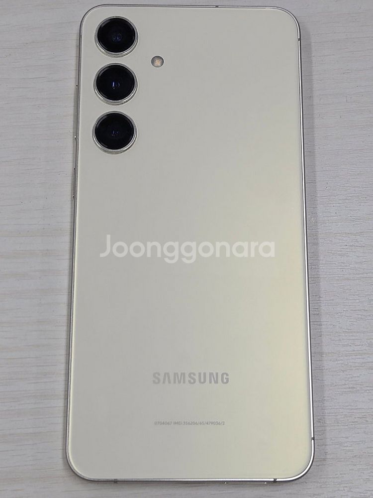 갤럭시 S24플러스 옐로우색상 256용량 새상품컨디션 ...--0