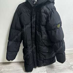 스톤아일랜드 크링클랩스 롱패딩 M 100-105