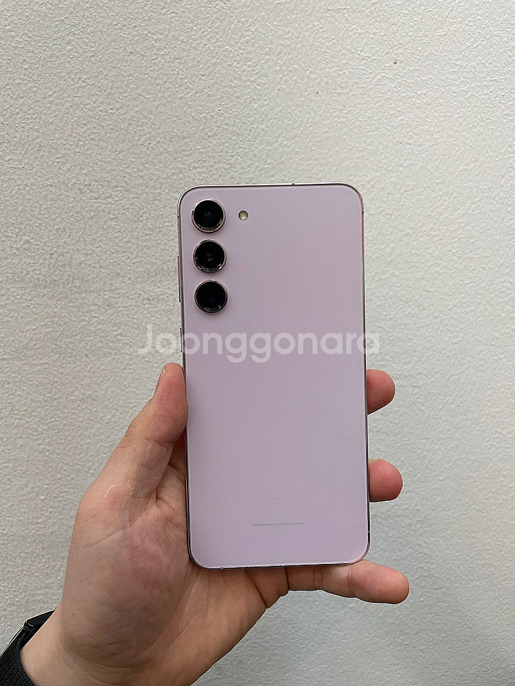갤럭시S23플러스 라벤더 256GB 무잔상 상태좋은 중...--0