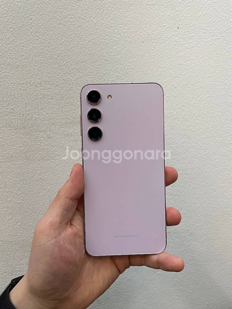 갤럭시S23플러스 라벤더 256GB 무잔상 상태좋은 중...--1