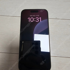 아이폰 15 Pro 256G 네츄럴 티타늄 S급 판매합니다(애케플, 자급제, 풀박스)