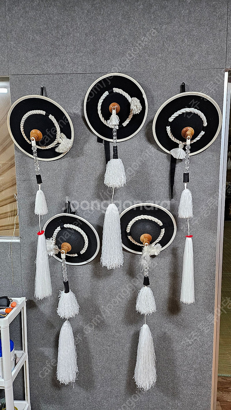 상모( 벙거지.진자. 북상부포.물채 )--2
