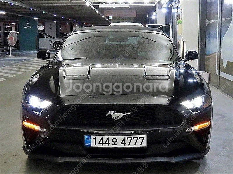 포드 머스탱 중고 머스탱 중고차 검정색 2018년식 6...--3