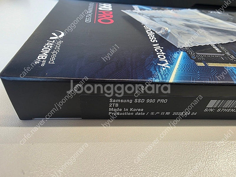 SSD 990 PRO 2TB NVMe 미개--0