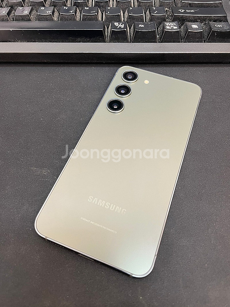 갤럭시S23 그린 256GB 무잔상 상태좋은 중고38만...--0