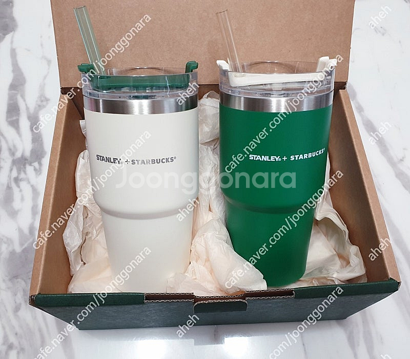 스타벅스 스탠리 켄처 텀블러 591ml (새상품) 당일...--0