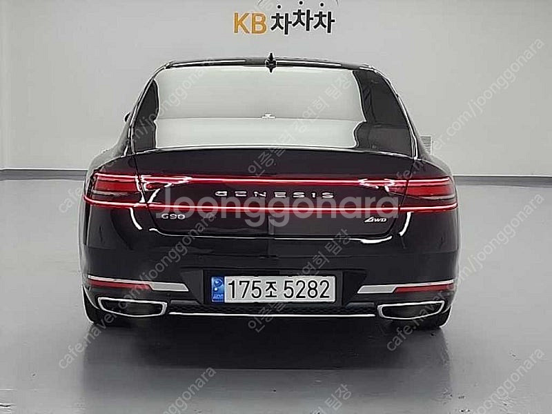 제네시스 G90 중고 제네시스 중고 가격 검정색 202...--4