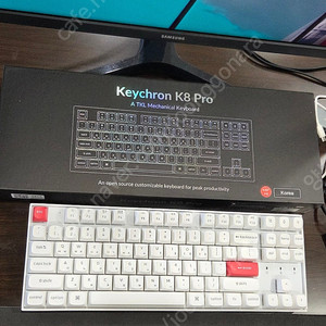키크론 K8 Pro RGB 핫스왑 유무선 기계식 키보드 (택포)