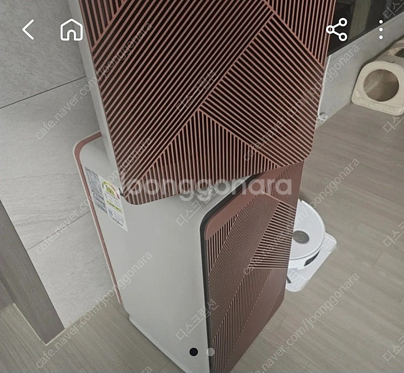 삼성전자비스포크 AX123A9950DD 공기청정기 펫케...--0