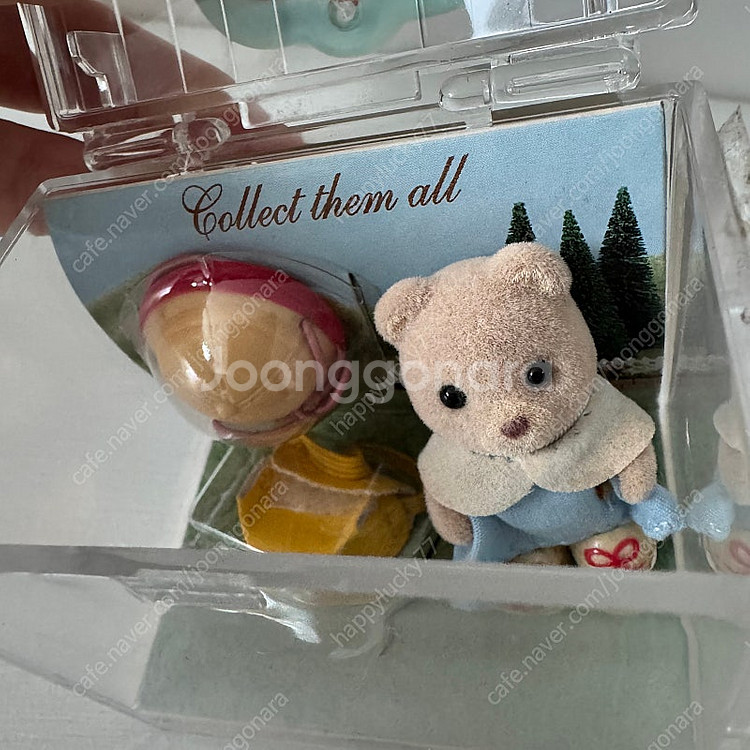 올드)단종)레어)실바니안 유치원곰 캐리어 곰(유치원복 ...--7