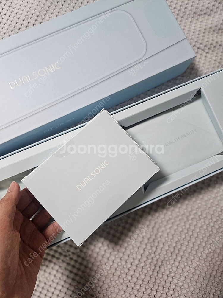 듀얼소닉 핏업벨트민트 개봉 후 1회 체험--3