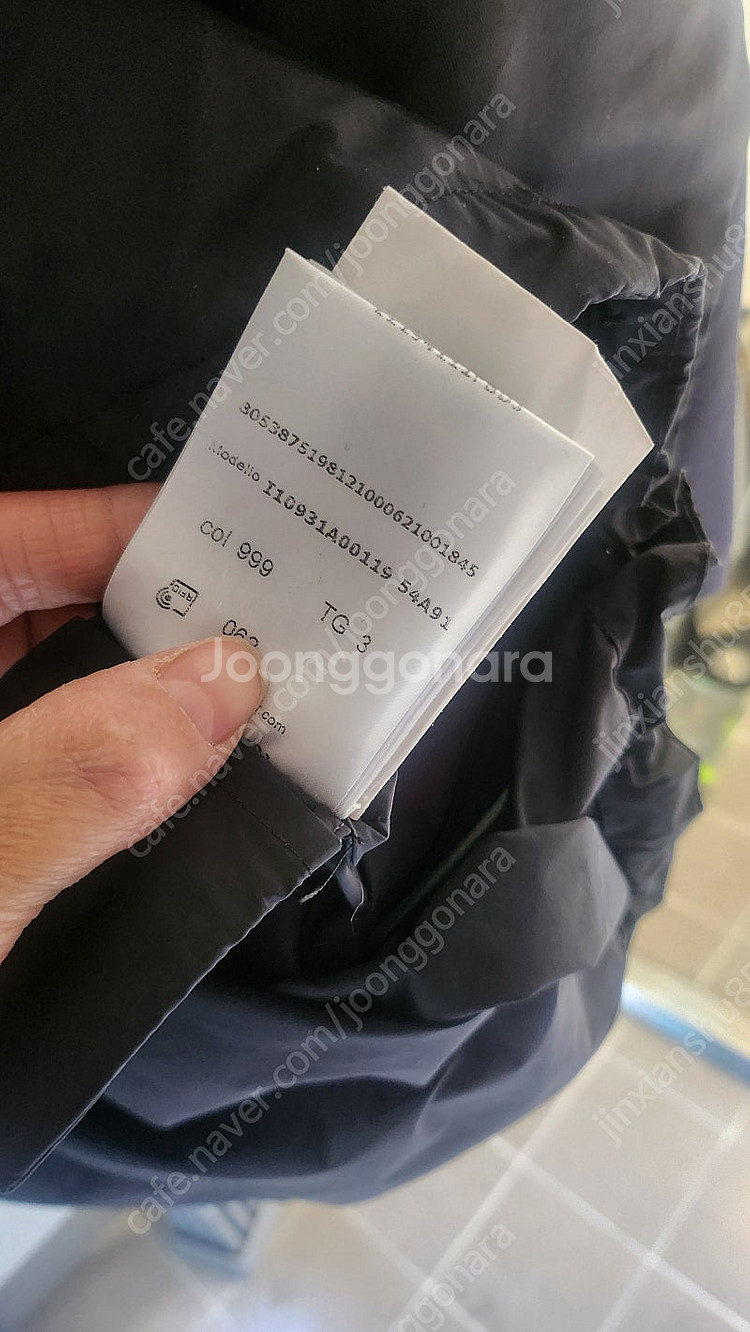 몽클레어바람막이백화점 정품등록완료여성66~77(as가능...--2