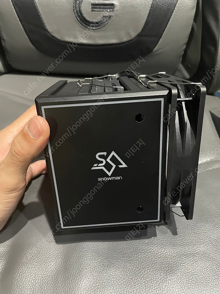 듀얼 공랭(램간섭x) 스노우맨 mt880 (snowman mt880) cpu 쿨러 이미지