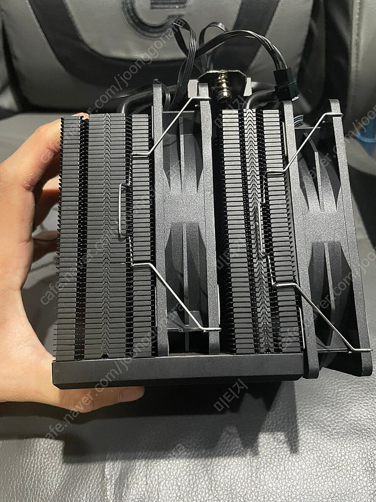 듀얼 공랭(램간섭x) 스노우맨 mt880 (snowman mt880) cpu 쿨러 이미지