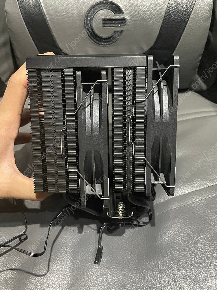 듀얼 공랭(램간섭x) 스노우맨 mt880 (snowman mt880) cpu 쿨러 이미지