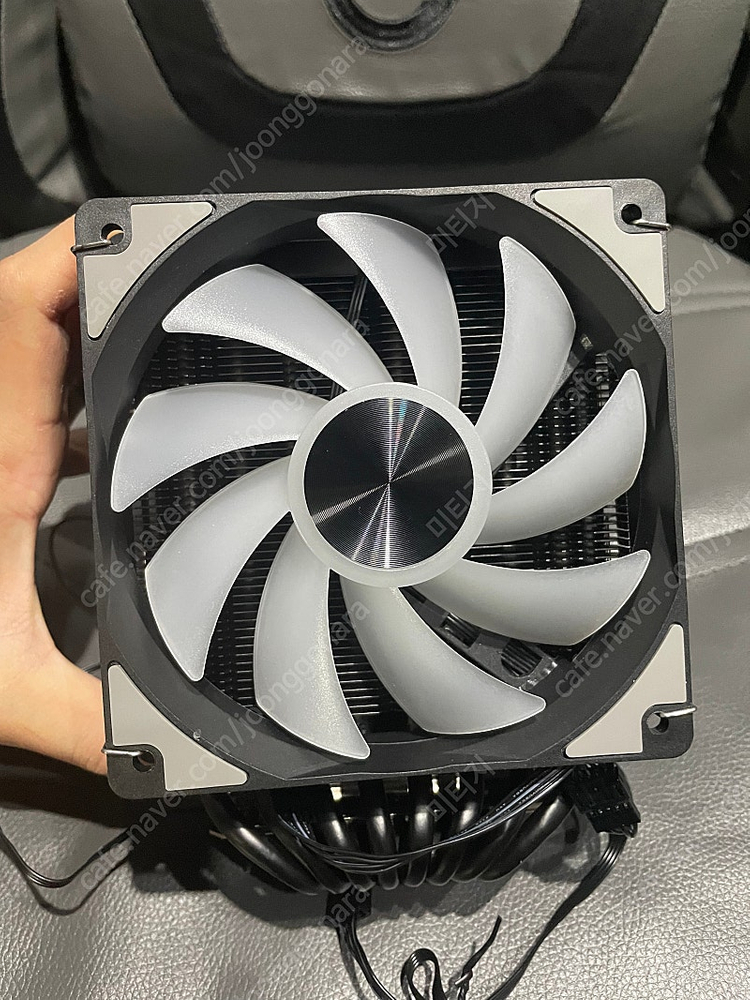 듀얼 공랭(램간섭x) 스노우맨 mt880 (snowman mt880) cpu 쿨러 이미지