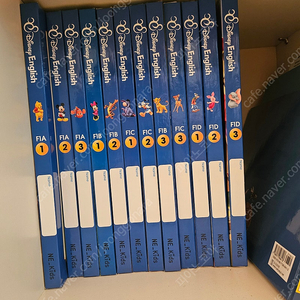능률 디즈니 잉글리쉬 F1A-F1D 총 12권