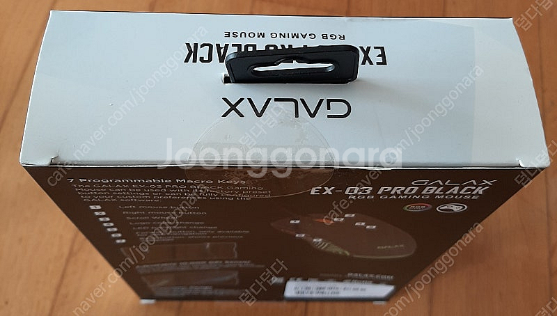 갤럭시 GALAX EX-03 PRO BLACK 게이밍 ...--2