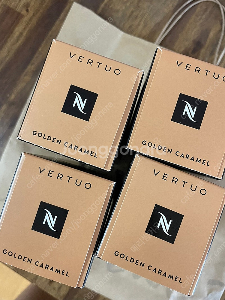 네스프레소 버츄오 캡슐커피<골든 캐러멜> 새제품 택포 36,000--3