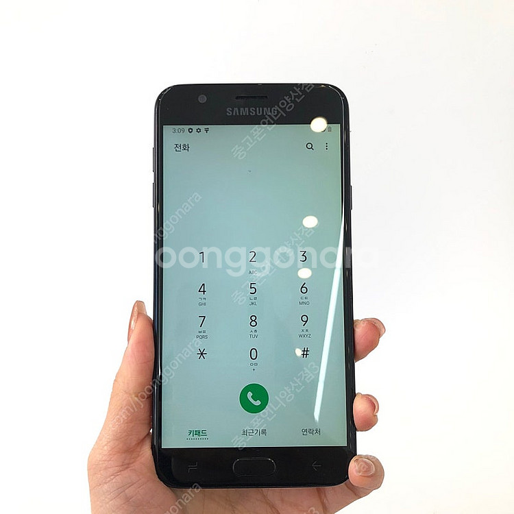 (양산중고폰) 77561 갤럭시와이드3 (J737) 블...--2