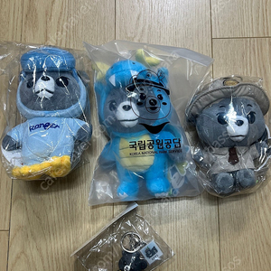 국립공원 굿즈인형 3개 일괄판매해요