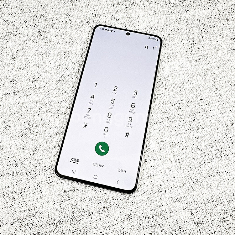 G991N 갤럭시 S21 256GB 화이트 액정 깨끗/...--7