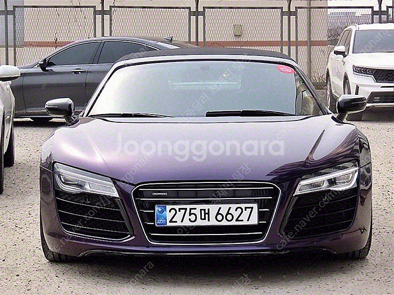아우디 R8 중고 R8 중고차 검정색 2015년식 71,358km 5.2 V10 스파이더 중고차카페--0